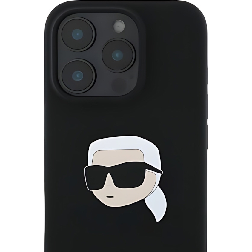 Etui Karl Lagerfeld Silicone Karl Head MagSafe dla iPhone 16 Pro